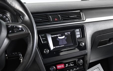 Skoda Rapid I, 2015 год, 929 000 рублей, 10 фотография