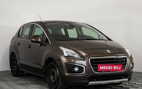 Peugeot 3008 I рестайлинг, 2014 год, 899 000 рублей, 3 фотография