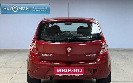 Renault Sandero I, 2011 год, 583 000 рублей, 6 фотография