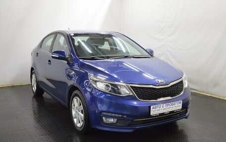KIA Rio III рестайлинг, 2016 год, 1 241 000 рублей, 3 фотография