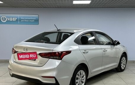 Hyundai Solaris II рестайлинг, 2018 год, 1 363 000 рублей, 5 фотография