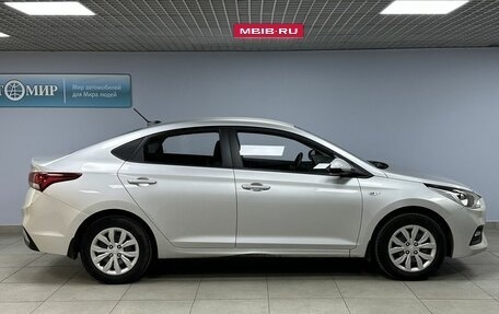 Hyundai Solaris II рестайлинг, 2018 год, 1 363 000 рублей, 4 фотография