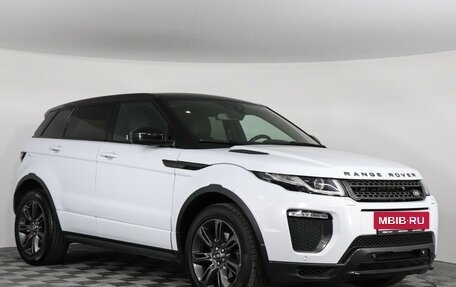 Land Rover Range Rover Evoque I, 2018 год, 2 997 000 рублей, 3 фотография