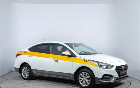 Hyundai Solaris II рестайлинг, 2017 год, 670 000 рублей, 3 фотография