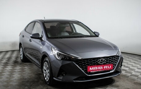 Hyundai Solaris II рестайлинг, 2021 год, 1 790 000 рублей, 3 фотография