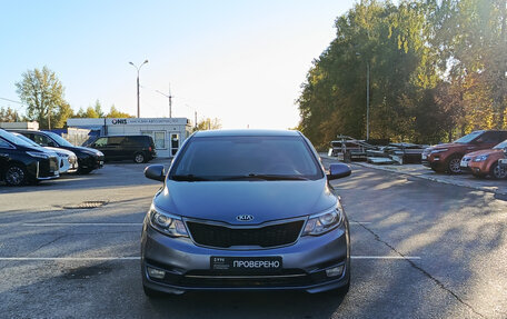 KIA Rio III рестайлинг, 2015 год, 755 000 рублей, 2 фотография