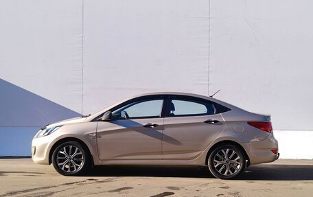 Hyundai Solaris II рестайлинг, 2014 год, 965 000 рублей, 5 фотография