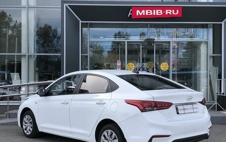 Hyundai Solaris II рестайлинг, 2017 год, 1 210 000 рублей, 7 фотография