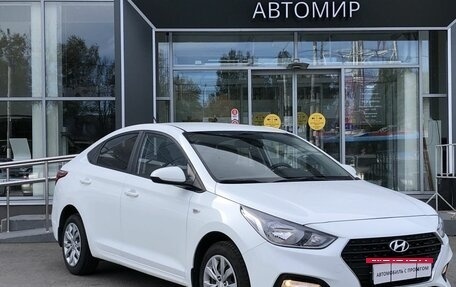Hyundai Solaris II рестайлинг, 2017 год, 1 210 000 рублей, 3 фотография