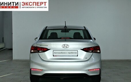 Hyundai Solaris II рестайлинг, 2018 год, 1 309 900 рублей, 5 фотография