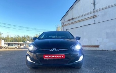 Hyundai Solaris II рестайлинг, 2011 год, 750 000 рублей, 1 фотография