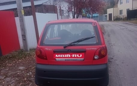 Daewoo Matiz I, 2009 год, 149 000 рублей, 4 фотография