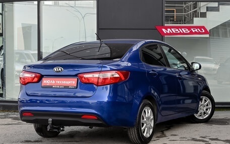 KIA Rio III рестайлинг, 2013 год, 850 000 рублей, 4 фотография