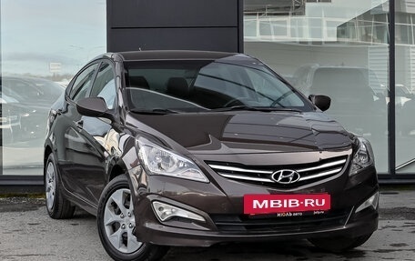 Hyundai Solaris II рестайлинг, 2016 год, 1 100 000 рублей, 3 фотография