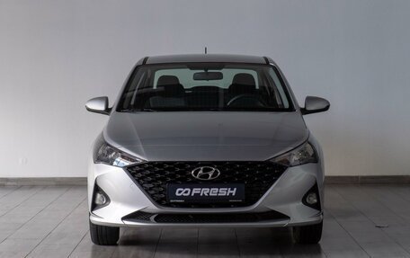 Hyundai Solaris II рестайлинг, 2021 год, 1 429 000 рублей, 3 фотография