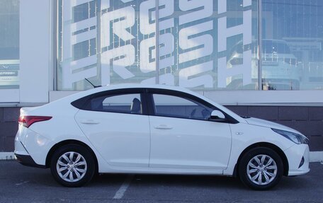 Hyundai Solaris II рестайлинг, 2021 год, 1 149 000 рублей, 5 фотография