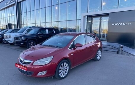 Opel Astra J, 2010 год, 728 000 рублей, 1 фотография