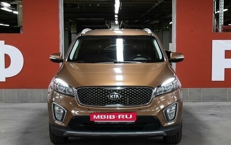 KIA Sorento III Prime рестайлинг, 2016 год, 2 349 000 рублей, 2 фотография