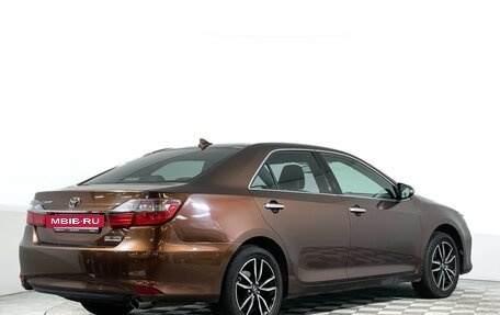 Toyota Camry, 2017 год, 2 097 000 рублей, 5 фотография