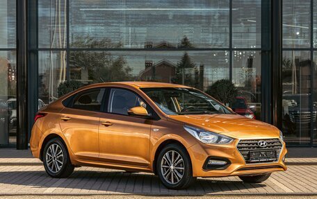 Hyundai Solaris II рестайлинг, 2017 год, 1 195 000 рублей, 3 фотография