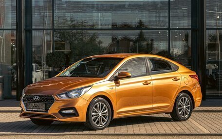 Hyundai Solaris II рестайлинг, 2017 год, 1 195 000 рублей, 1 фотография