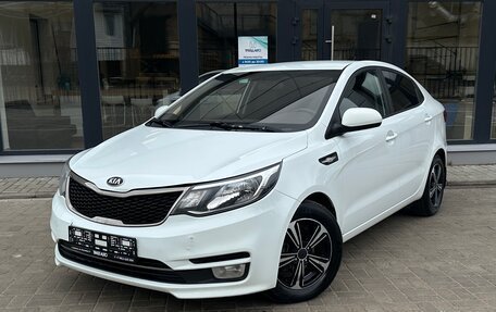 KIA Rio III рестайлинг, 2016 год, 890 000 рублей, 1 фотография