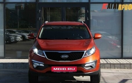 KIA Sportage III, 2014 год, 1 430 000 рублей, 2 фотография