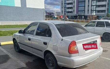 Hyundai Accent II, 2004 год, 400 000 рублей, 3 фотография