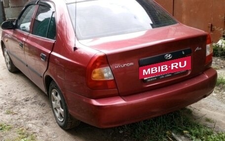 Hyundai Accent II, 2004 год, 600 000 рублей, 3 фотография