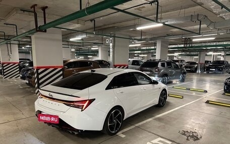 Hyundai Avante, 2021 год, 2 500 000 рублей, 11 фотография