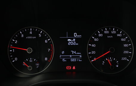 KIA Rio IV, 2021 год, 1 430 000 рублей, 13 фотография