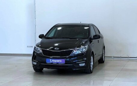 KIA Rio III рестайлинг, 2017 год, 1 097 000 рублей, 1 фотография