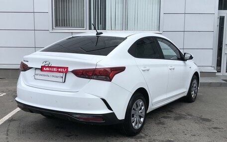 Hyundai Solaris II рестайлинг, 2020 год, 1 627 000 рублей, 7 фотография
