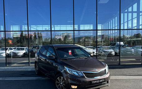 KIA Rio III рестайлинг, 2017 год, 990 000 рублей, 2 фотография