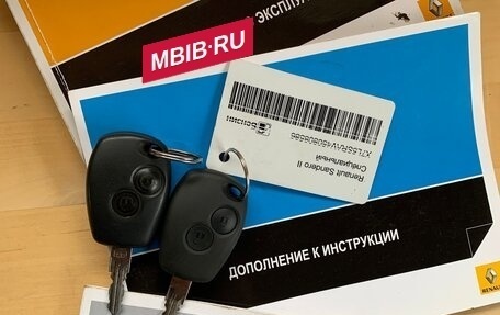 Renault Sandero II рестайлинг, 2014 год, 890 000 рублей, 22 фотография