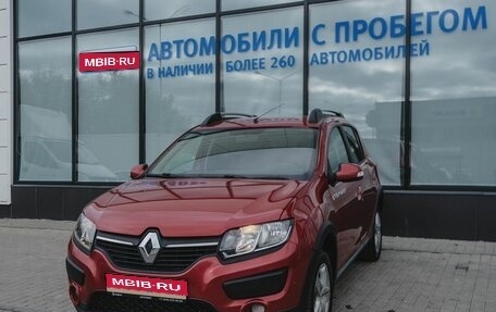 Renault Sandero II рестайлинг, 2017 год, 920 000 рублей, 1 фотография