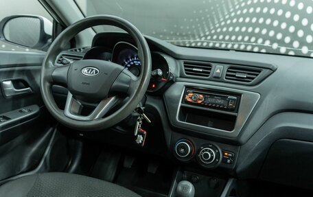 KIA Rio III рестайлинг, 2012 год, 674 100 рублей, 12 фотография
