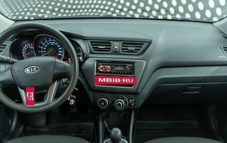 KIA Rio III рестайлинг, 2012 год, 674 100 рублей, 11 фотография