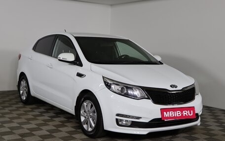 KIA Rio III рестайлинг, 2016 год, 999 990 рублей, 3 фотография