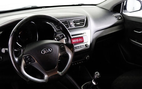 KIA Rio III рестайлинг, 2016 год, 999 990 рублей, 11 фотография