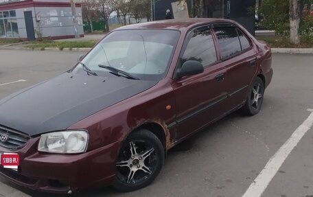 Hyundai Accent II, 2007 год, 195 000 рублей, 1 фотография