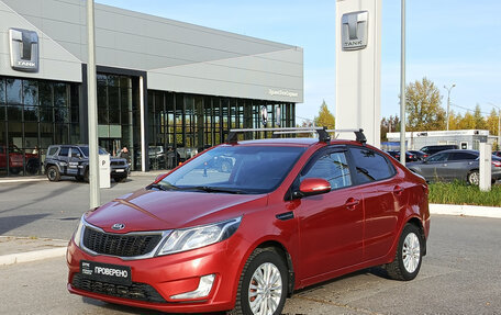 KIA Rio III рестайлинг, 2013 год, 738 000 рублей, 5 фотография