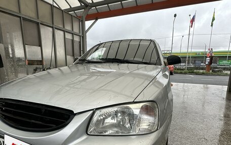 Hyundai Accent II, 2004 год, 380 000 рублей, 1 фотография