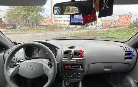 Hyundai Accent II, 2004 год, 380 000 рублей, 10 фотография