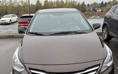 Hyundai Solaris II рестайлинг, 2015 год, 1 050 000 рублей, 1 фотография
