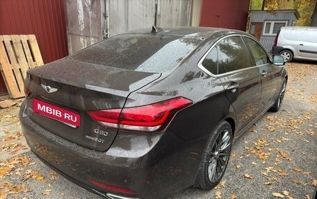 Genesis G80 I, 2017 год, 2 700 000 рублей, 5 фотография