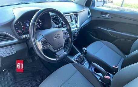 Hyundai Solaris II рестайлинг, 2017 год, 1 149 000 рублей, 10 фотография