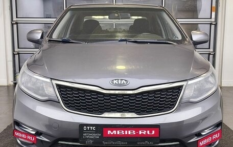KIA Rio III рестайлинг, 2016 год, 970 000 рублей, 2 фотография