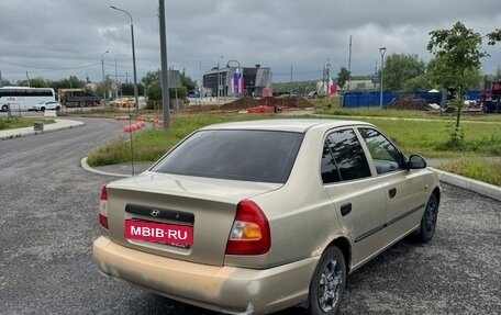 Hyundai Accent II, 2004 год, 350 000 рублей, 13 фотография