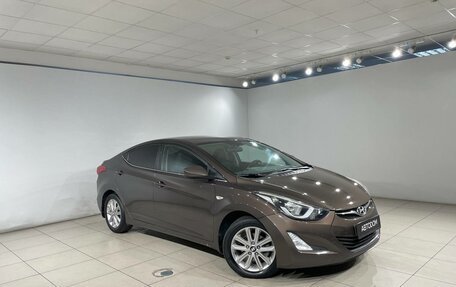Hyundai Elantra V, 2014 год, 899 000 рублей, 3 фотография